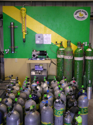 Nitrox Wall See in Sea